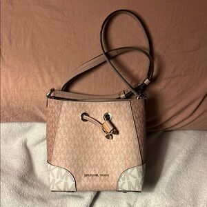 Michael Kors Pink Small Bucket Bag